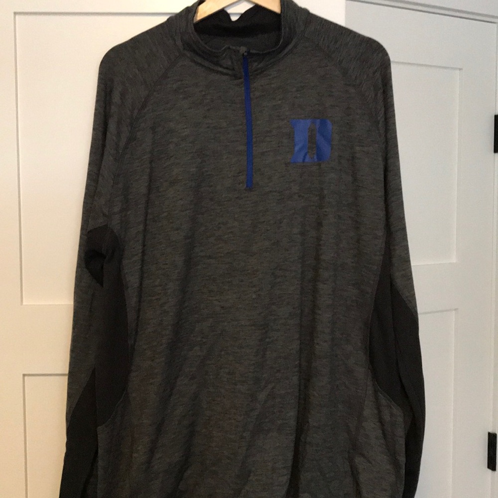 Duke Blue Devils 1/4 Zip Performance Long Sleeve!